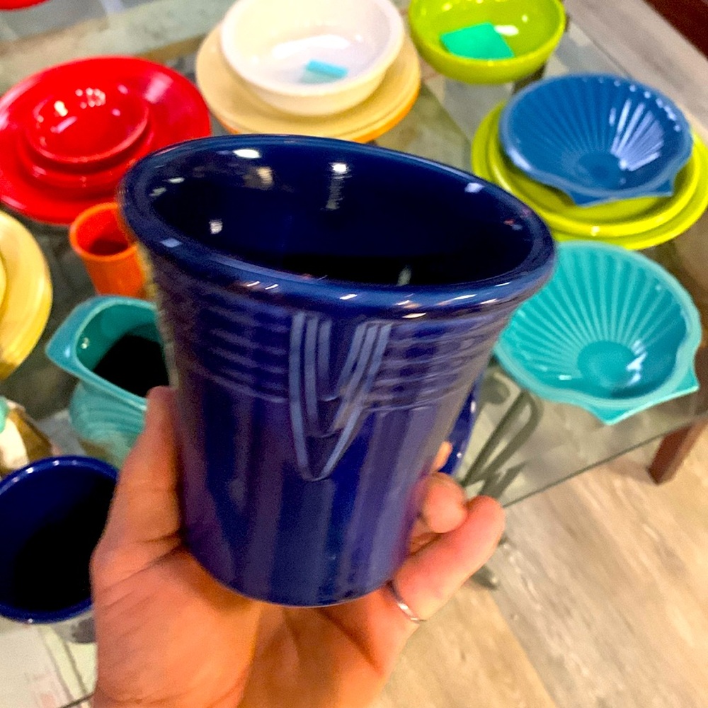 Fiesta Twilight Flaired Utensil Canister